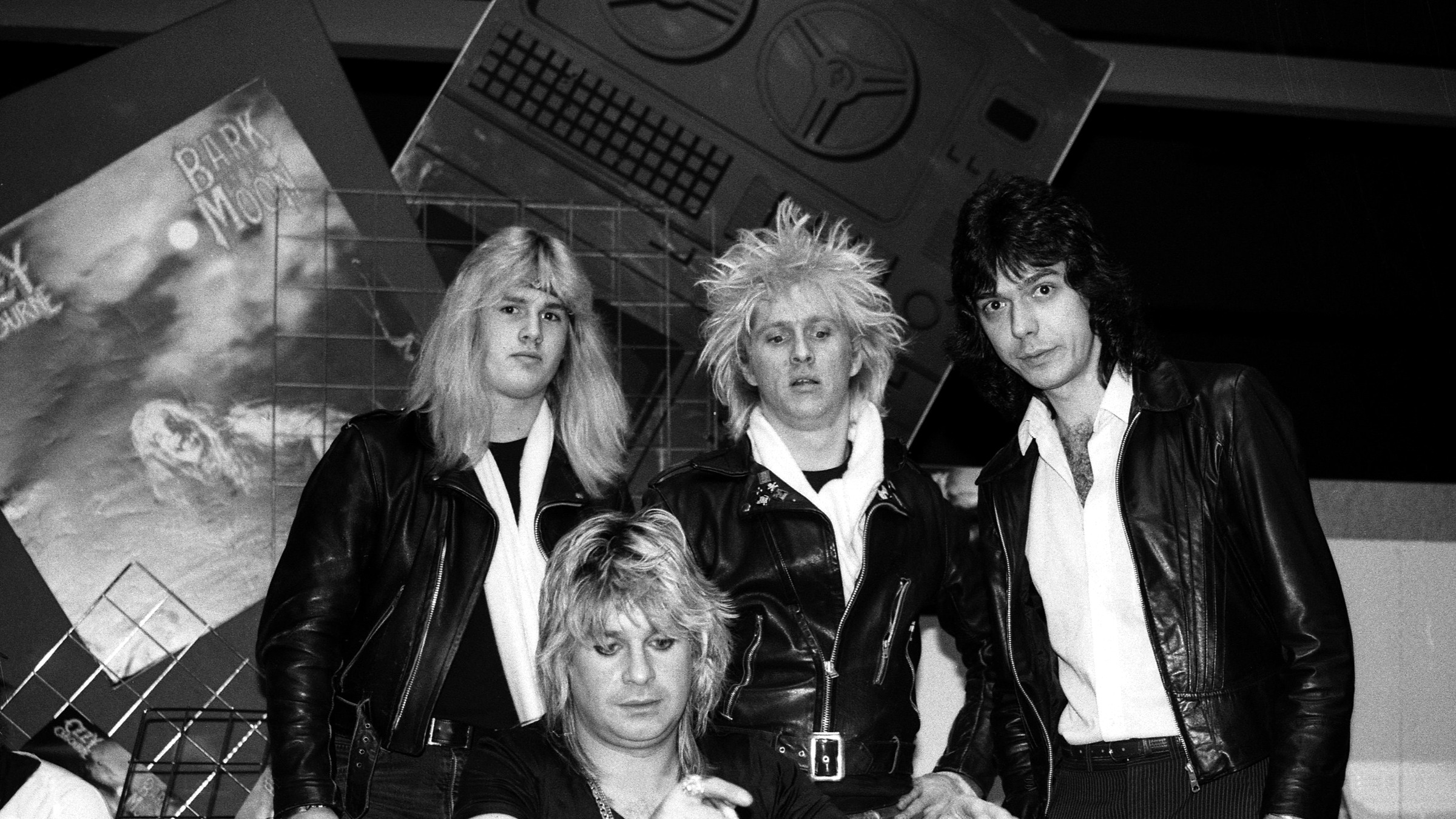 Benny Doro, Randy Rampage, Ozzy Osbourne and Jeff Skunic at The Bay in Vancouver