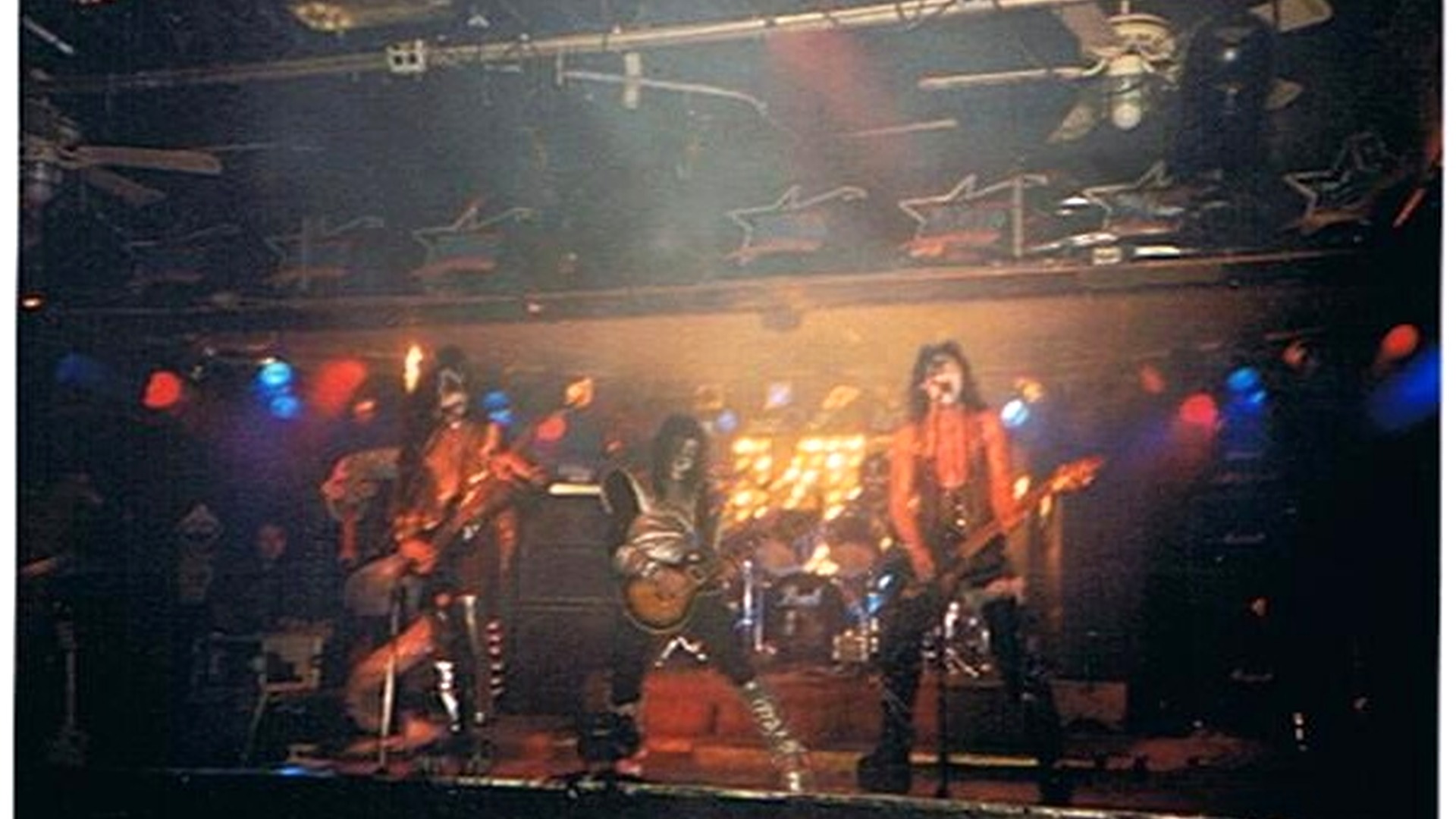 Black Diamond performing as the Ultimate Tribute to KISS in the mid-1990s