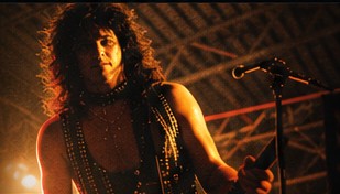 Benny Doro performing on stage